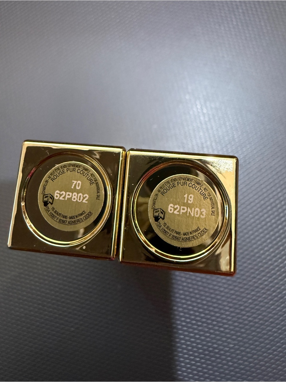 2 Yves Saint Laurent Mini Lipstick #70，#19 - Picture 5 of 5